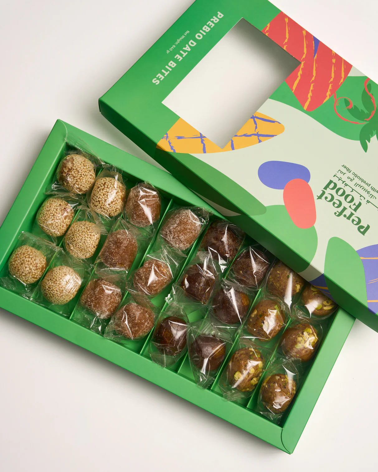 Perfect Food Prebio Date Bites with Prebiotic Fiber 640g