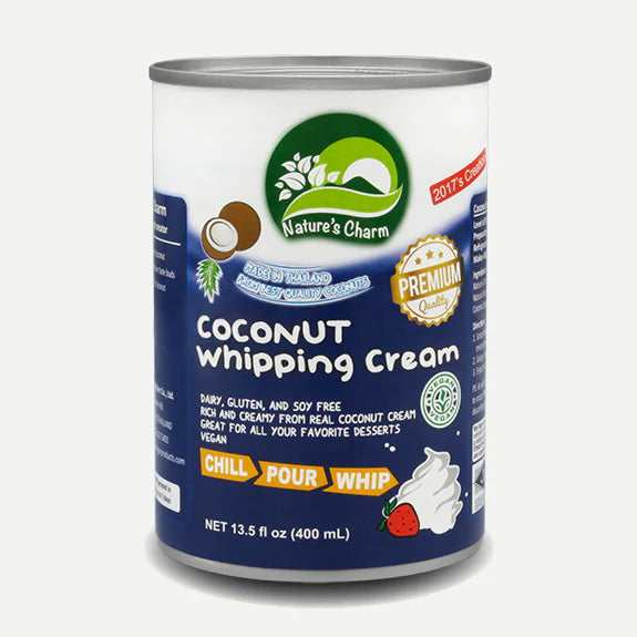Nature’s Charm Coconut Whipping Cream Vegan & Dairy-Free 400ML