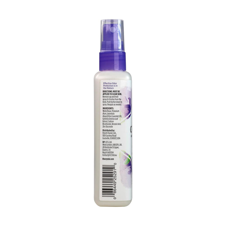 CRYSTAL ESSENCE Deodorant Spray Lavender & White Tea 118ml