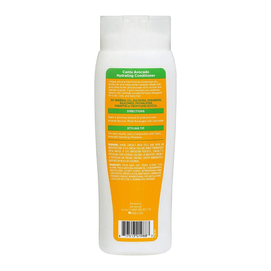 Cantu Avocado Hydrating Conditioner with Avocado Oil & Shea Butter Sulfate Free 400ml