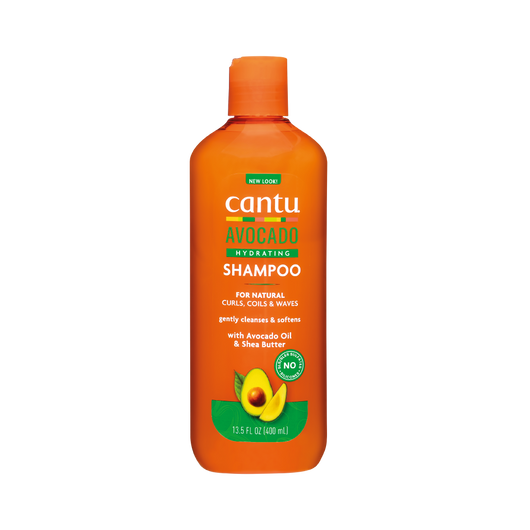 Cantu Avocado Hydrating Shampoo with Avocado Oil & Shea Butter Sulfate Free 400ml