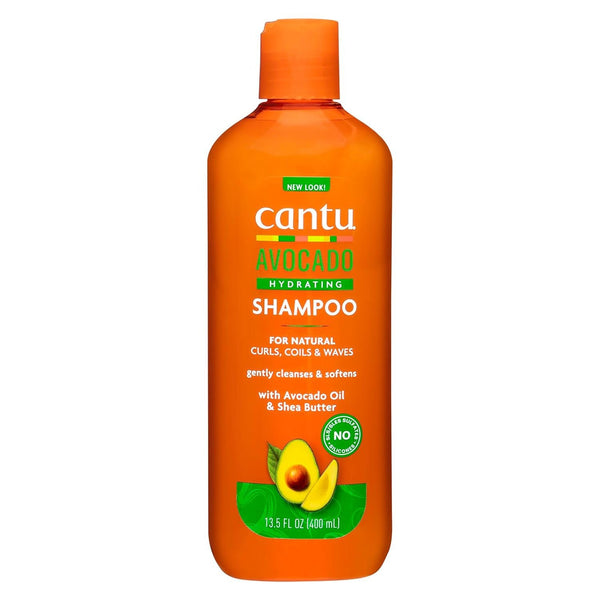 Cantu Avocado Hydrating Shampoo with Avocado Oil & Shea Butter Sulfate Free 400ml