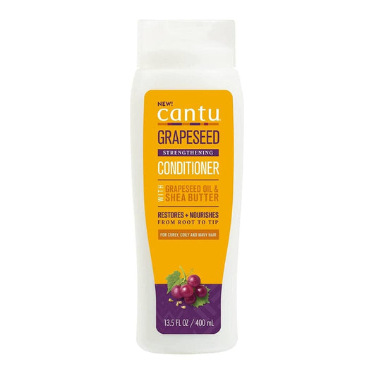 Cantu Grapeseed & Shea Butter Strengthening Conditioner Sulfate Free No Silicone No Parabens No Minerals 400ml