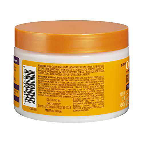 Cantu Grapeseed Strengthening Repair Leave In Cream With Shea Butter, Kiwi & Rosemary 12oz