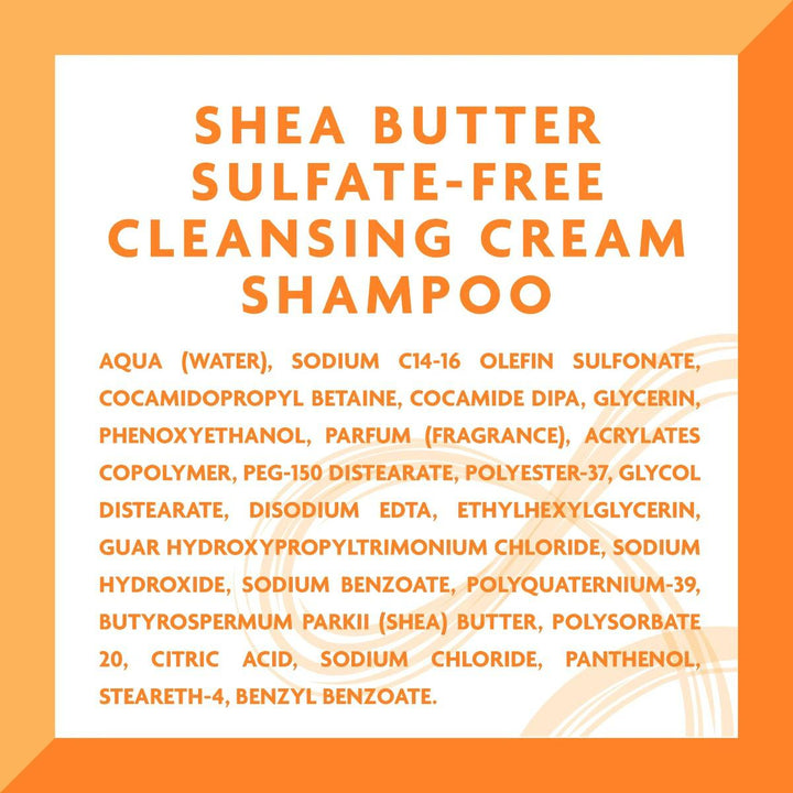 Cantu Shea Butter Cleansing Cream Shampoo For Natural Curls Coils & Waves 400 ml