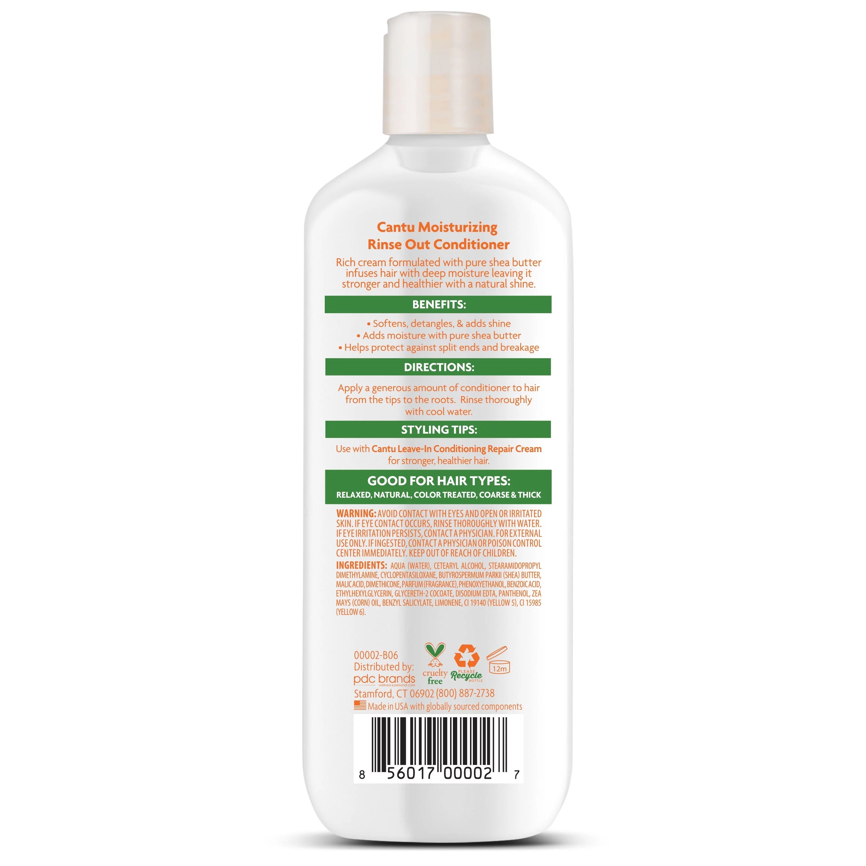 Cantu Shea Butter Conditioner – 400 Ml, Für Gepflegtes, Geschmeidiges Haar
