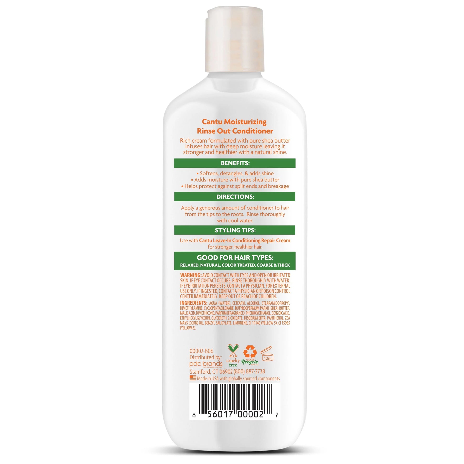 Cantu Shea Butter Moisturizing Rinse Out Conditioner 400ml