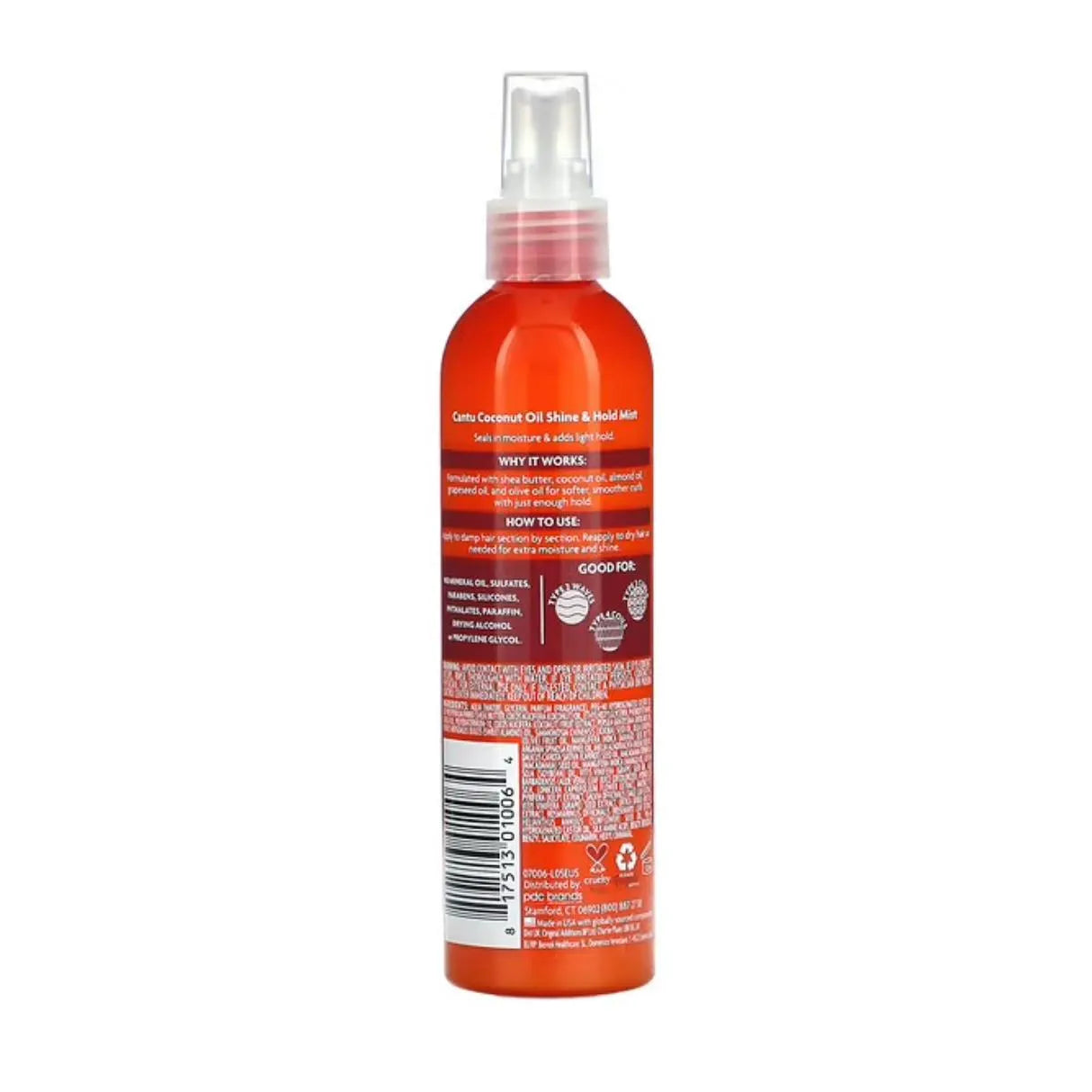 Cantu Shea Butter for Natural Hair Coconut Oil Shine & Hold Mist 237 ml