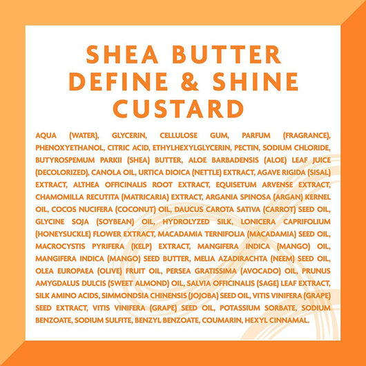 Cantu Shea Butter for Natural Hair Define & Shine Custard 340 g