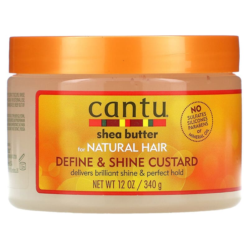 Cantu Shea Butter for Natural Hair Define & Shine Custard 340 g