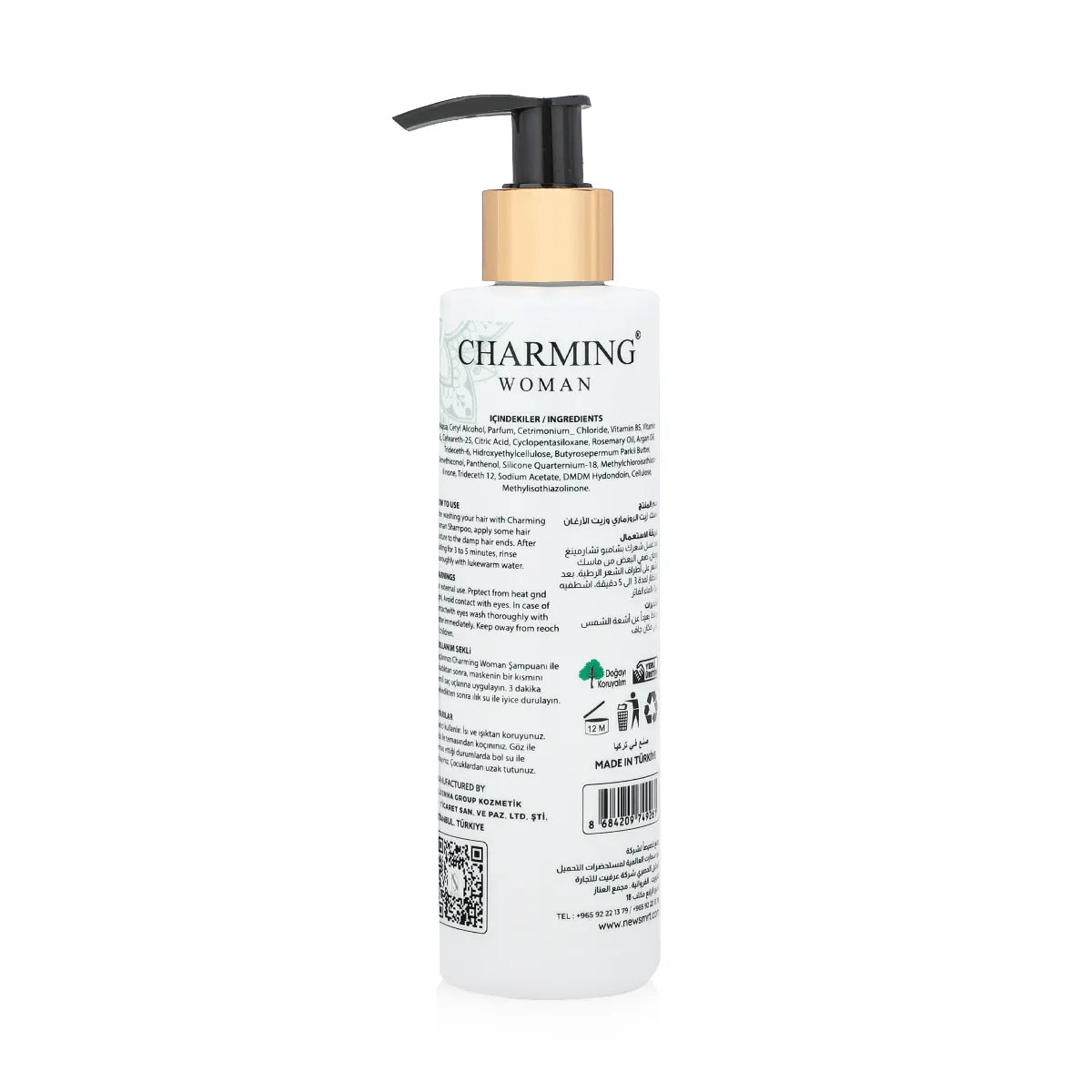 Charming Women Rosemary & Argan oil Hair Mask 250ml