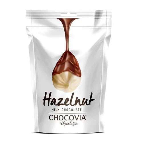 Chocovia Milk Chocolate Covered Hazelnut 90g