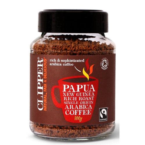 Clipper Organic PAPUA New Guinea Rich Roast Arabica Coffee 100g