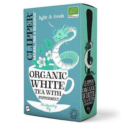 Clipper Organic White tea with peppermint 26 bags