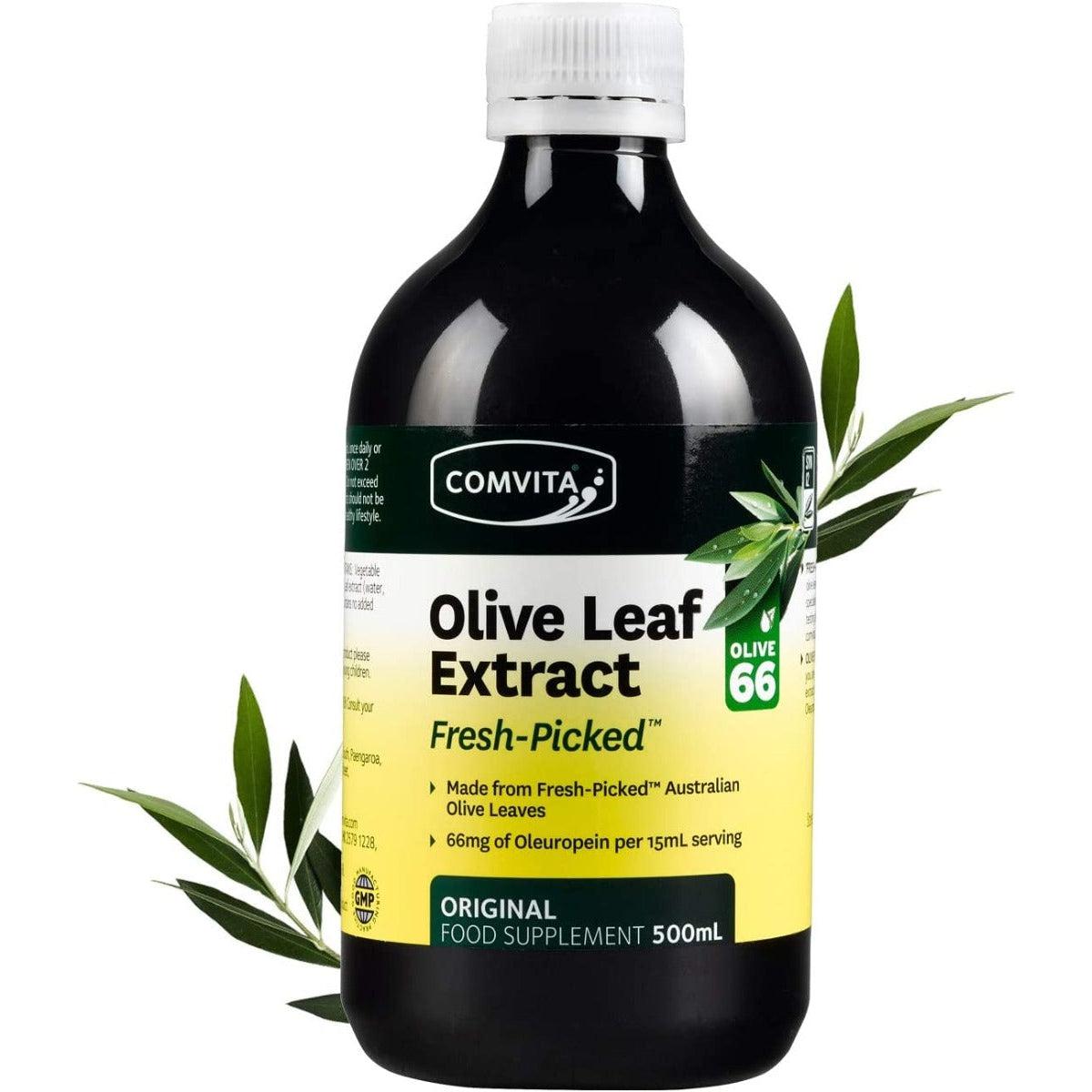 Comvita Natural Olive Leaf Extract Liquid Protection 500ml