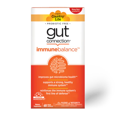 Country Life Gut Connection® Immune Balance 60 Vegan Capsules