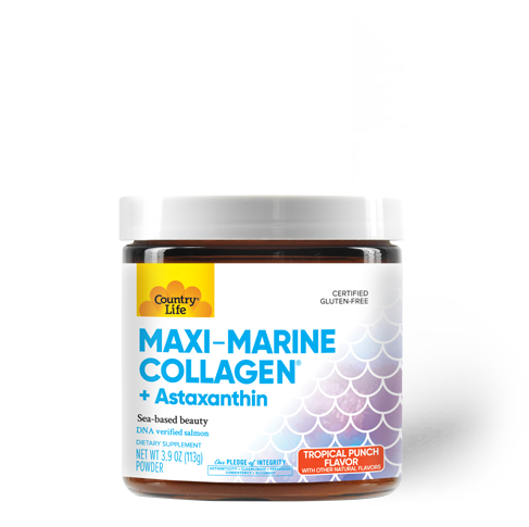 Country Life Maxi-Marine Collagen + Astaxanthin 113g