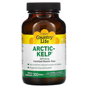 Country Life Norwegian Arctic Kelp 225mg Iodine 300 Tablets