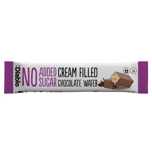 Diablo No Added Sugar Milk Chocolate Coated Wafer 30g