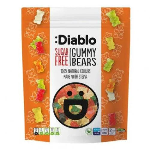 Diablo Sugar Free Gummy Bears with Stevia 75g