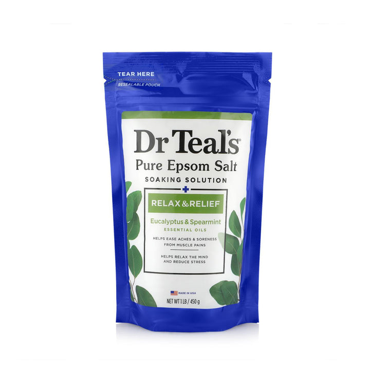 Dr Teal's Epsom Salt Eucalyptus 450g