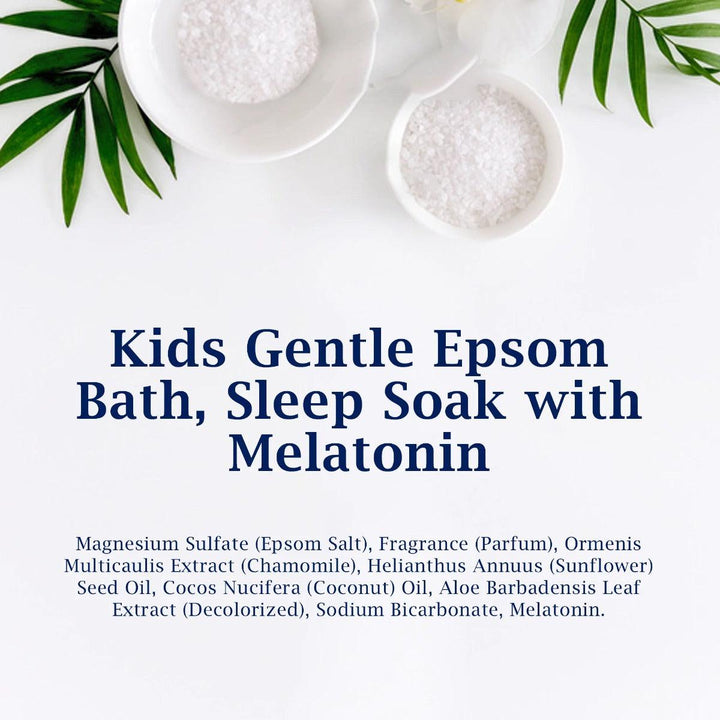 Dr Teal's Kids Gentle Epsom Salt Sleep Soak With Melatonin & Essential Oils 909g