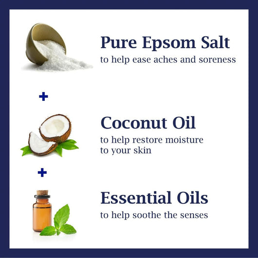 Dr Teal's Pure Epsom Salt Soaking Solution Nourish & Protect Coconut Oil 1.36