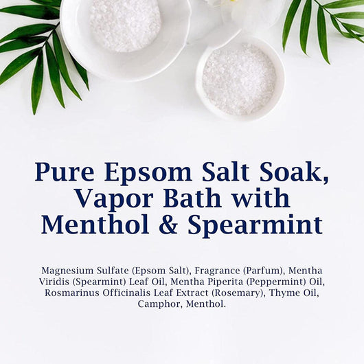 Dr Teal's Pure Epsom Salt Vapor Bath With Menthol, Camphor & Essential Oils 907g