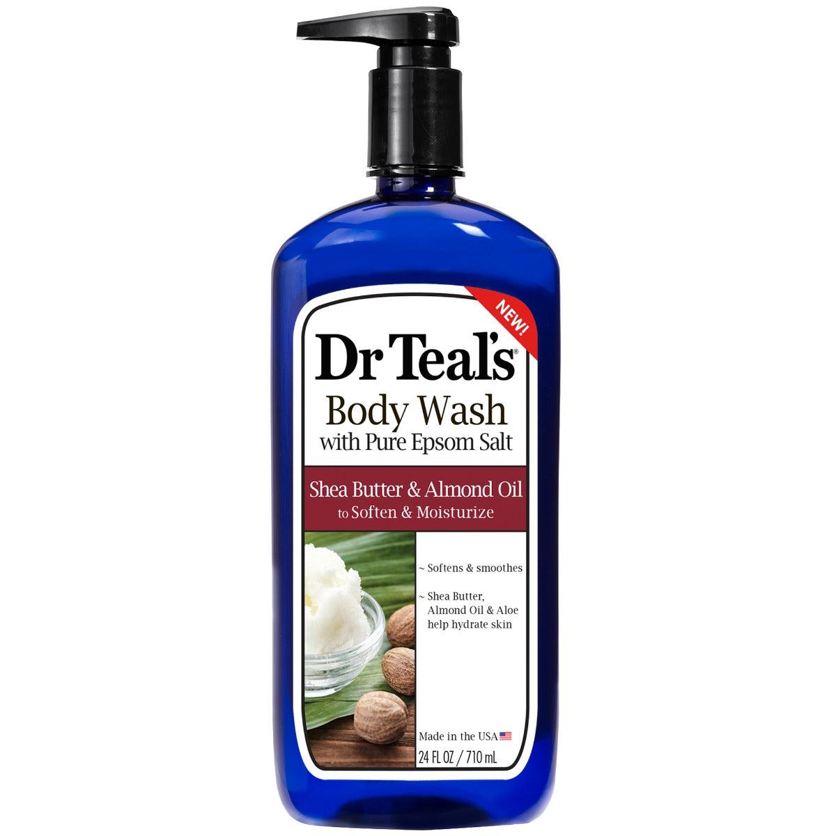 Dr Teal's Shea Butter & Almond Oil Body Wash 710ml