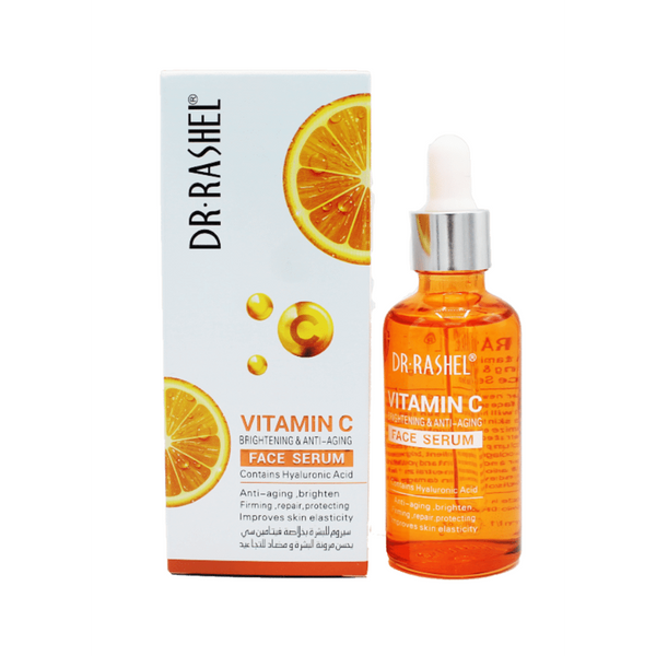 Dr. Rashel Vitamin C Face Serum + Hyaluronic Acid For Brightening & Anti Aging 50ml