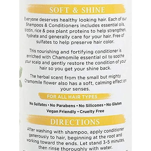 Dr. Teal's Conditioner Chamomile Essential Oil No Sulfates No Parabens No Silicones 473ml