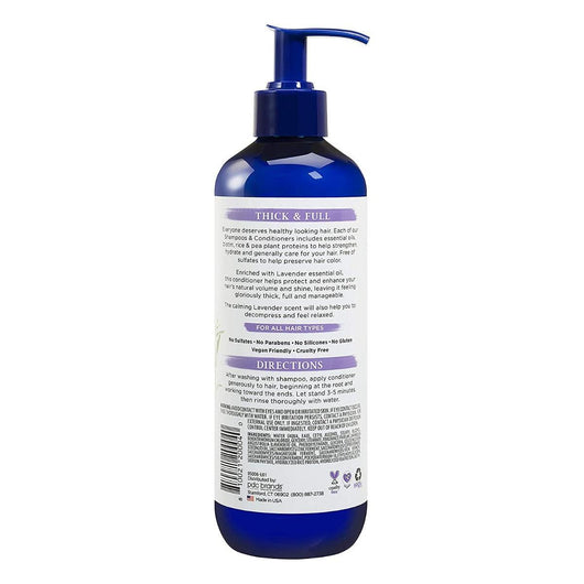 Dr. Teal's Conditioner Lavender Essential Oil Thick & Full No Sulfates No Parabens No Silicones 473m