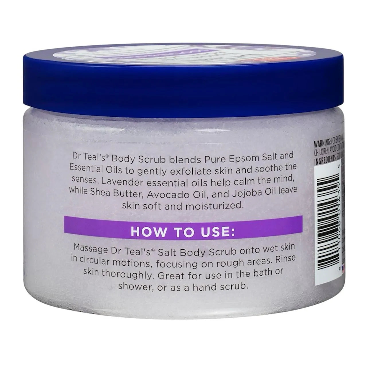 Dr. Teal's Epsom Salt Body Scrub Lavender 454g