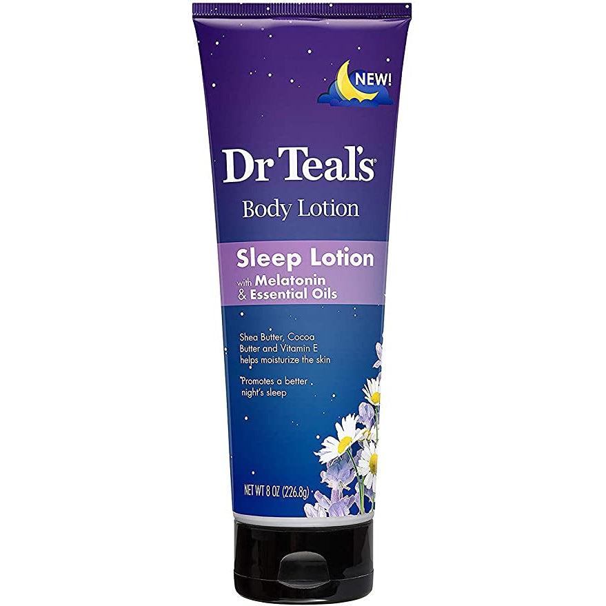 Dr. Teal's Night Time Therapy Sleep Lotion with Melatonin & Essential Oils 226.8g