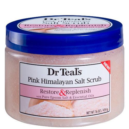 Dr. Teal's Pink Himalayan Salt Body Scrub With Pure Epsom Salt 454g