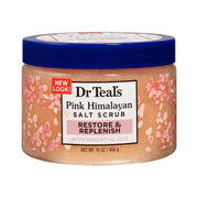 Dr. Teal's Pink Himalayan Salt Body Scrub With Pure Epsom Salt 454g