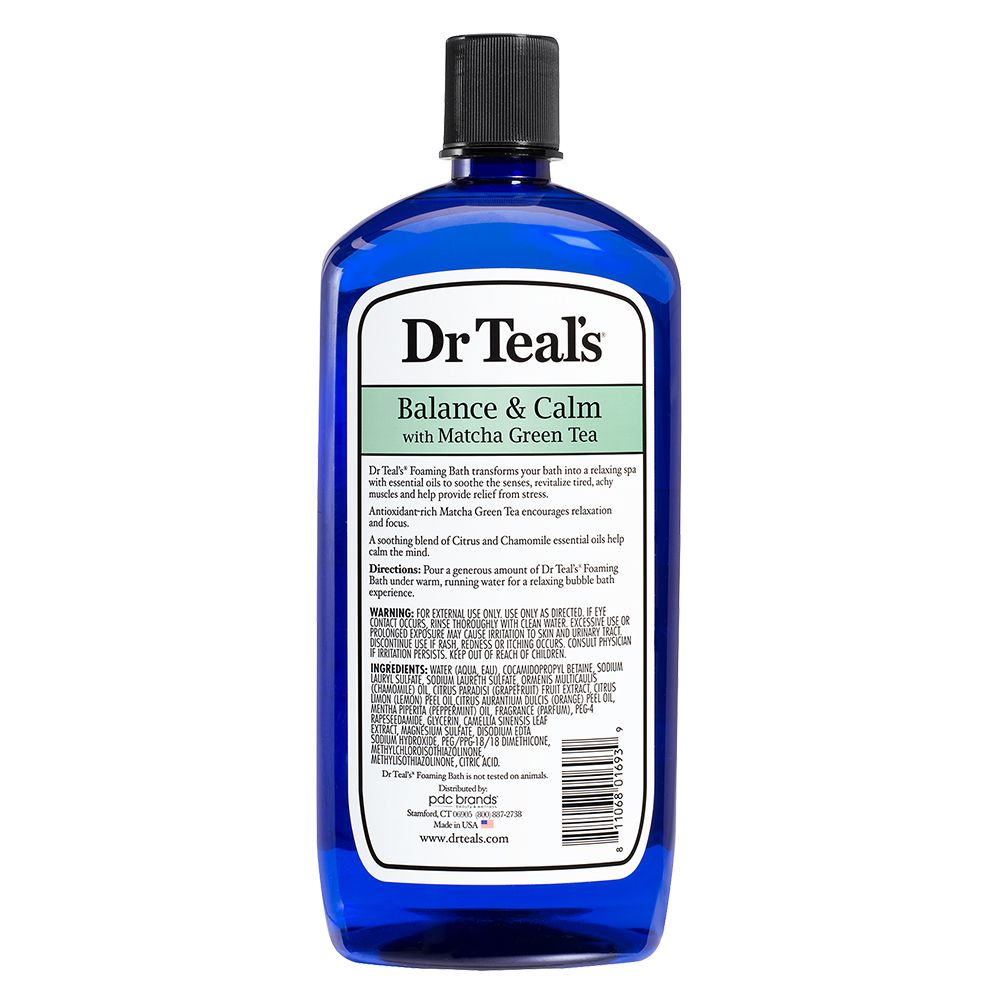 Dr. Teal's Pure Epsom Salt Body Wash with Matcha Green Tea 710ml