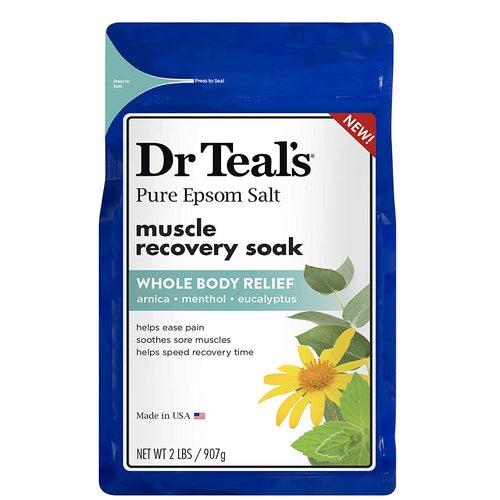 Dr. Teal's Pure Epsom Salt Muscle Recovery Soak 907g