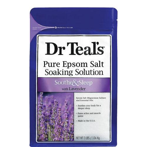 Dr. Teal's Pure Epsom Salt Soothe & Sleep With Lavender 1.36kg