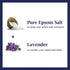 Dr. Teal's Pure Epsom Salt Soothe & Sleep With Lavender 450g