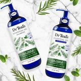 Dr. Teal's Shampoo Tea Tree & Peppermint Essential Oil No Sulfates No Parabens No Silicon 473ml