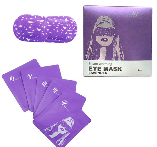 TheMoreCare Steam Warming Eye Masks Lavender 5pcs