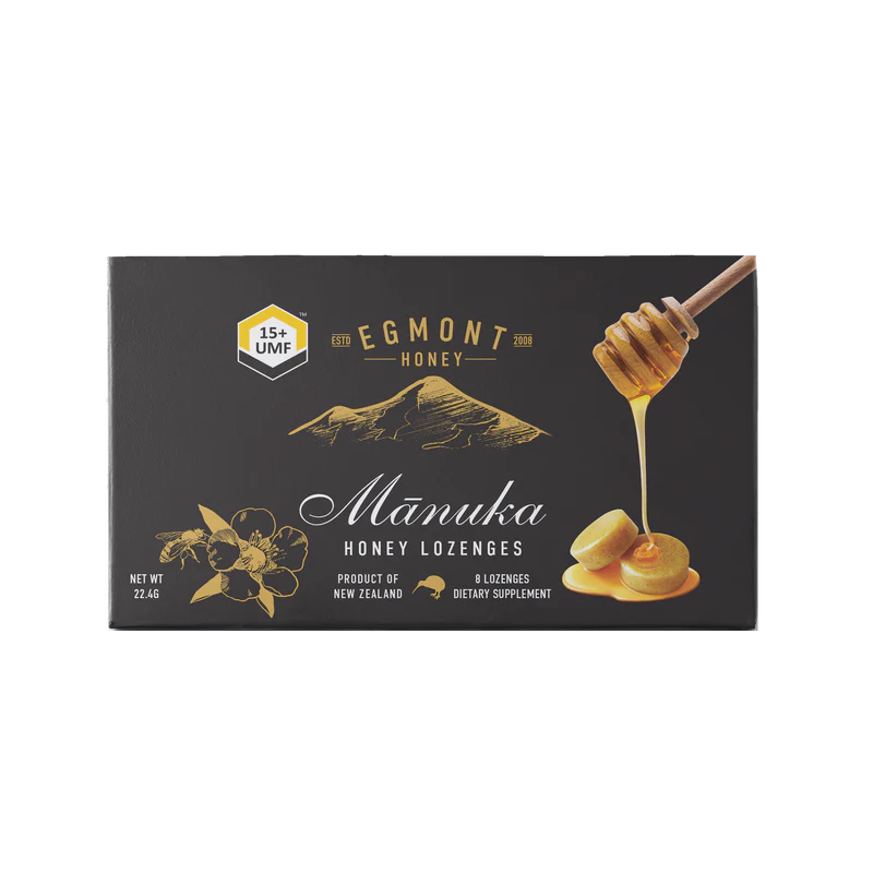 حبوب مص عسل المانوكا 15+ UMF من عسل مانوكا نيوزلندي 8 حبات