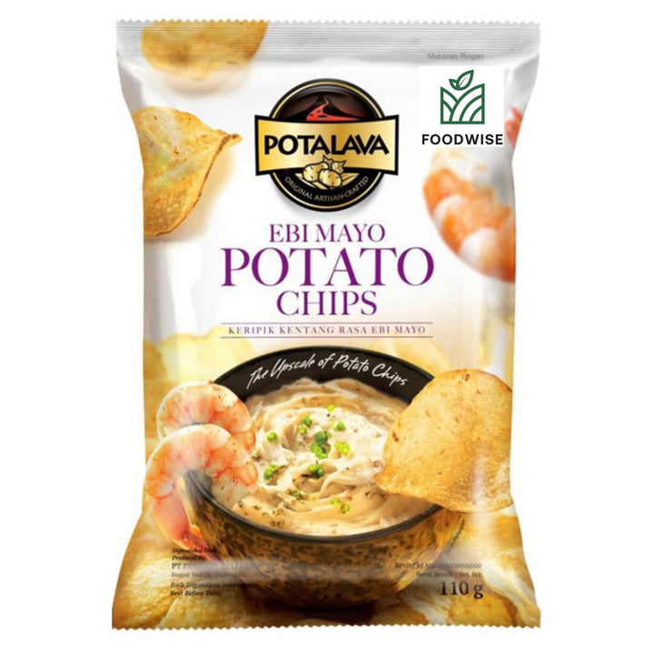 FOODWISE POTALAVA EBI Mayo Potato Chips 110g