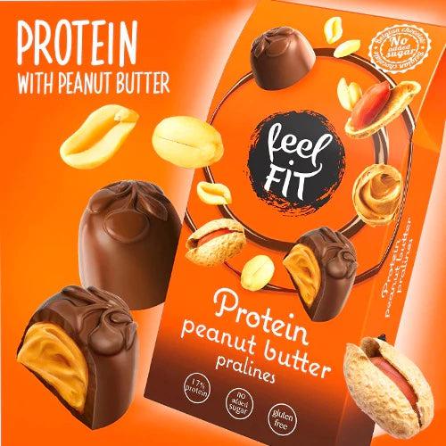 Feel Fit Peanut Butter Protein Pralines 66g