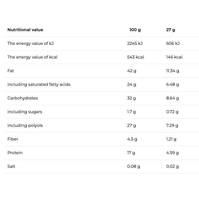 Feel Fit - Royal Coconut With Almonds 27G