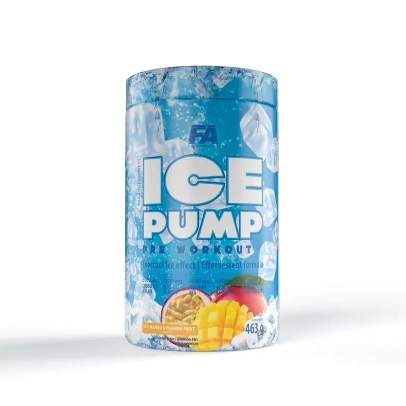Fitness Authority FA Ice Pump Pre Workout Icy Mango & Passion Fruit 463g