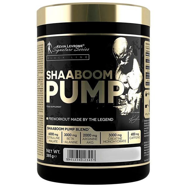 Fitness Nutrition KEVIN LEVRONE Shaaboom Pump Black Line Pre-workout Booster Sour Watermelon 385g