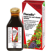 Floradix Floravital Liquid Iron and Vitamin Formula Made in Germany 250ml