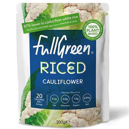 Fullgreen Cauliflower Rice Keto Friendly No Added Sugar Gluten Free Vegan 200g